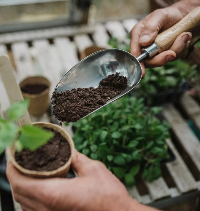 SS Hand Potting Scoop