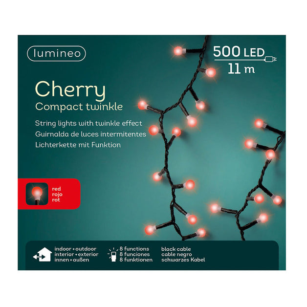 500 Cherry Lights Red