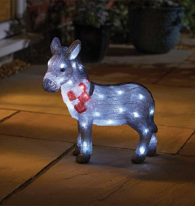 Acrylic Nativity Donkey