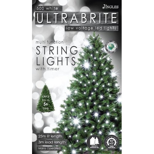 Jingles 500 UltraBrite String Lights Cool White