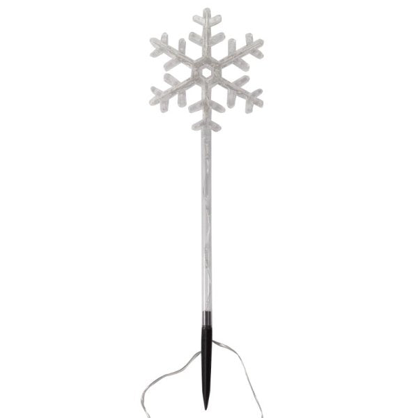 SnowDecor Stakes Warm White 4 Pack