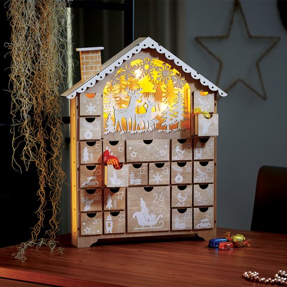 InLit Traditional Alpine Advent Calendar