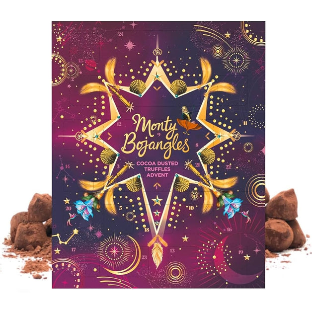 Monty Bojangles Winters Night Cocoa Dusted Truffles Advent Calendar 235g