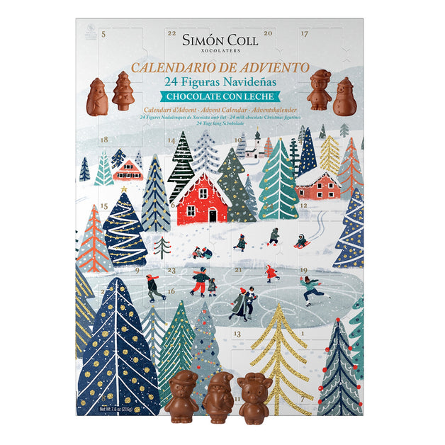 Simon Coll Traditional Advent Calendar 216g