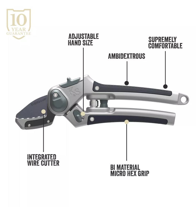 Kent & Stowe Eversharp Anvil Secateurs