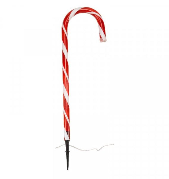 CandyCane Stakes Large 4 Pack Red