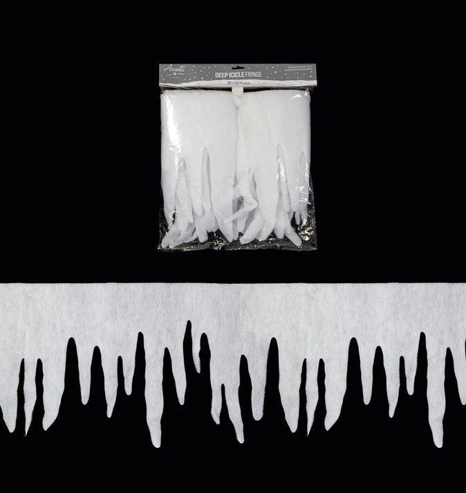 Icicle Fringe 2mx36cm