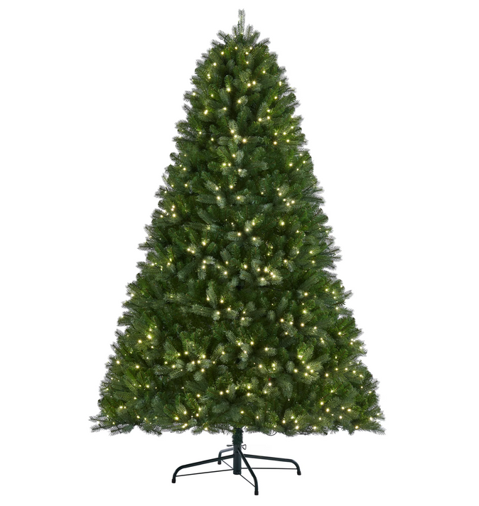 Bosk Lakeside 7.5ft Pre-Lit Artificial Christmas Tree