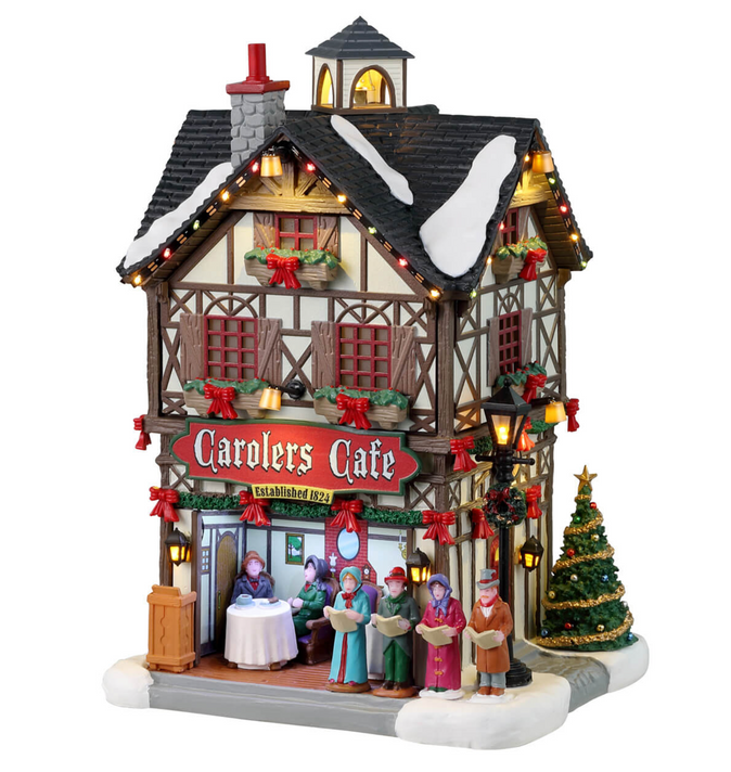 Lemax Carolers Cafe