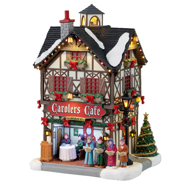 Lemax Carolers Cafe