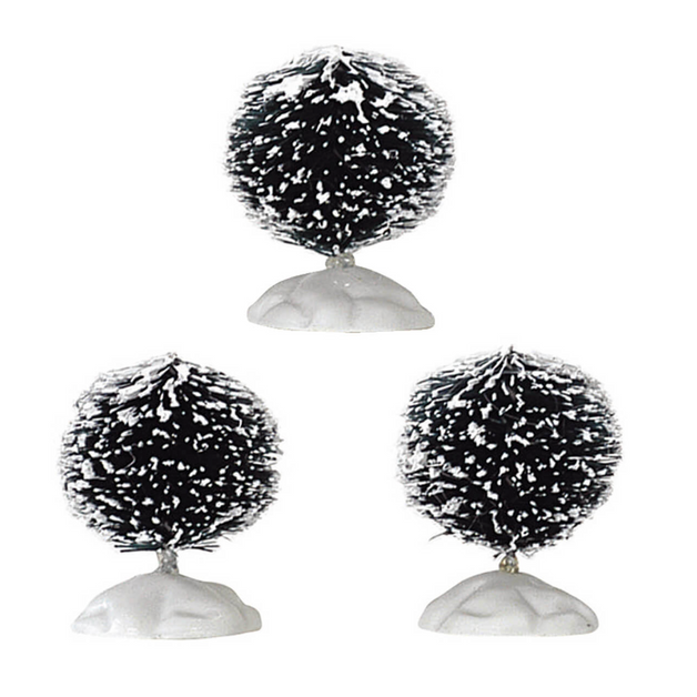 Lemax Round Bristle Tree Mini 3 Pack