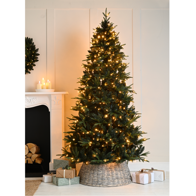 Festive Firefly Tree 210cm Pre-Lit Artificial Christmas Tree