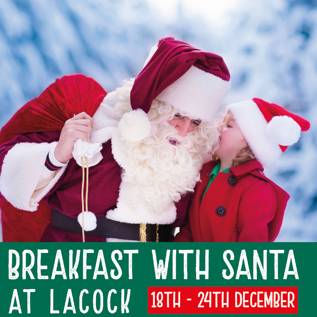 Breakfast with Santa at Lacock (18th - 24th December)