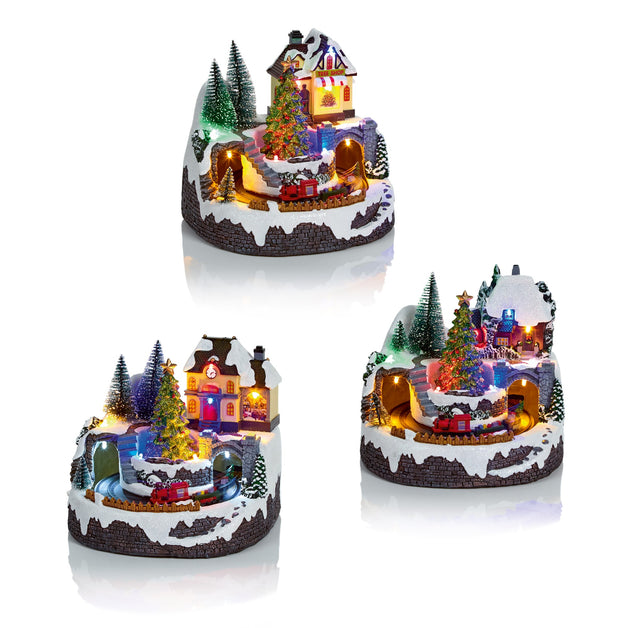 Village Scene 17cm Assorted Designs