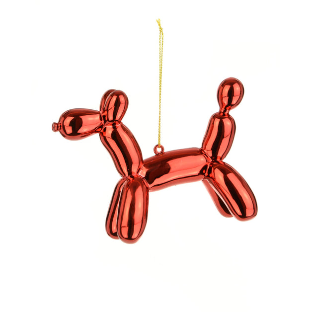 Red Party Balloon Dog 9cm