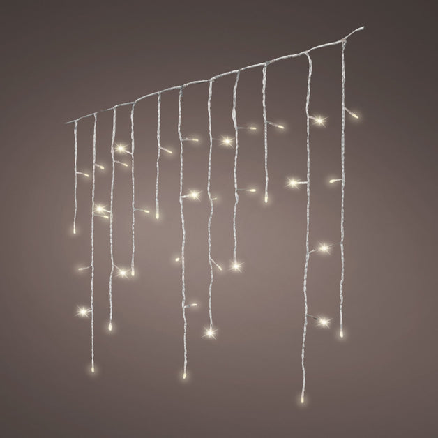 720 Snowing Effect Icicle Lights Warm White