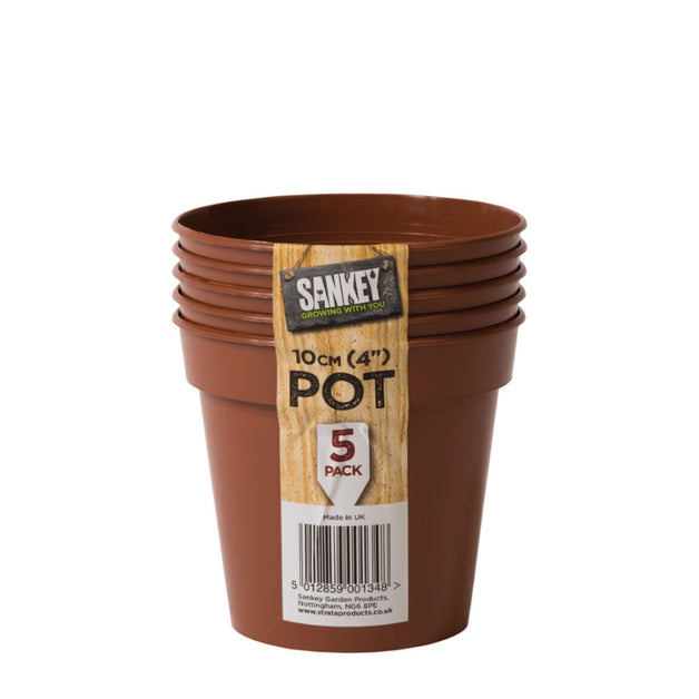 Grow Pot 10cm 5 Pack