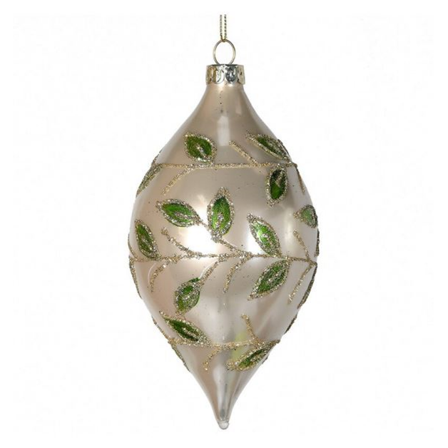 Silver Mistletoe Bauble