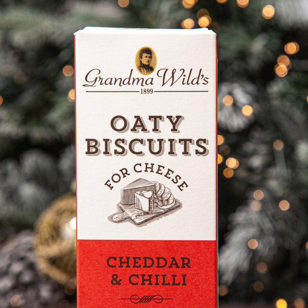 Cheese & Chilli Oaty Biscuits 130g