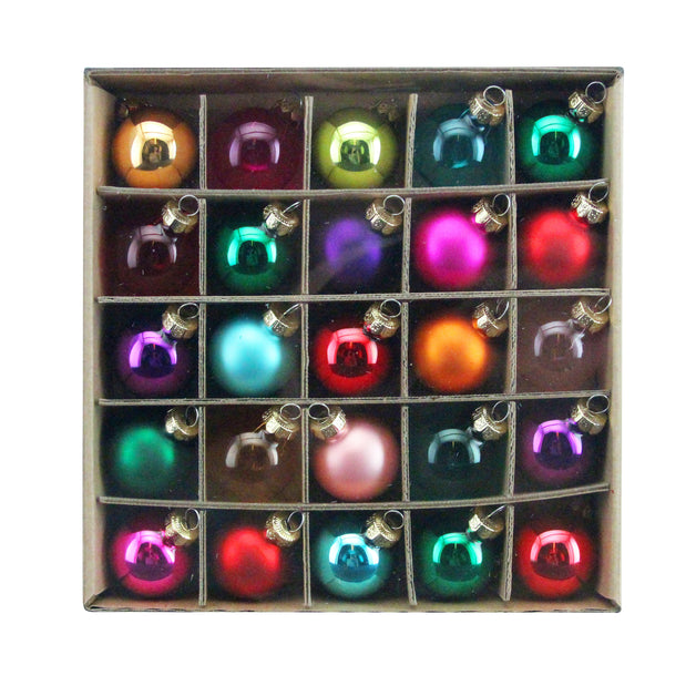 Multi-Coloured Glass Buables (Pack of 25)