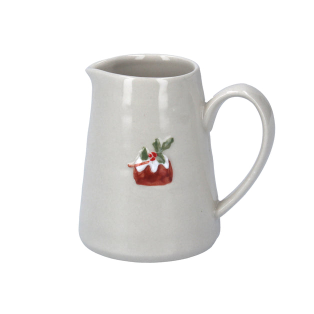 Ceramic Mini Jug with Plum Pudding