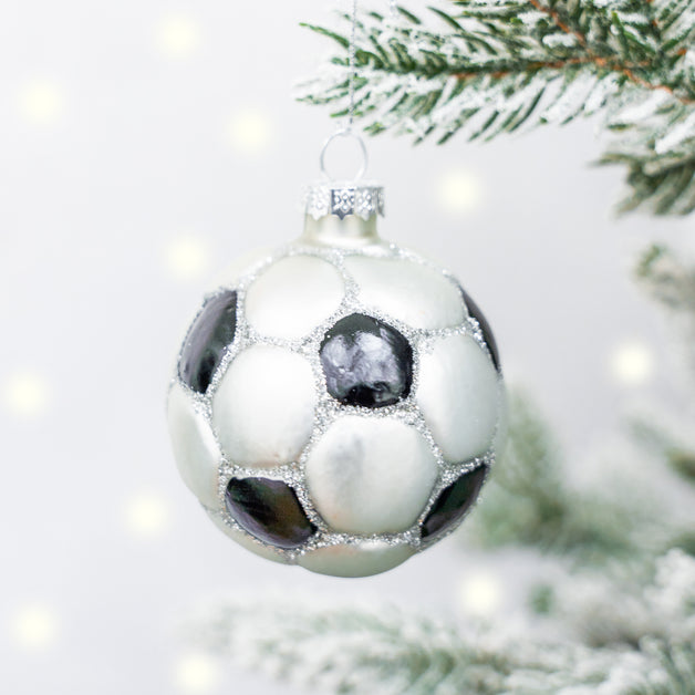 Football Shaped Bauble